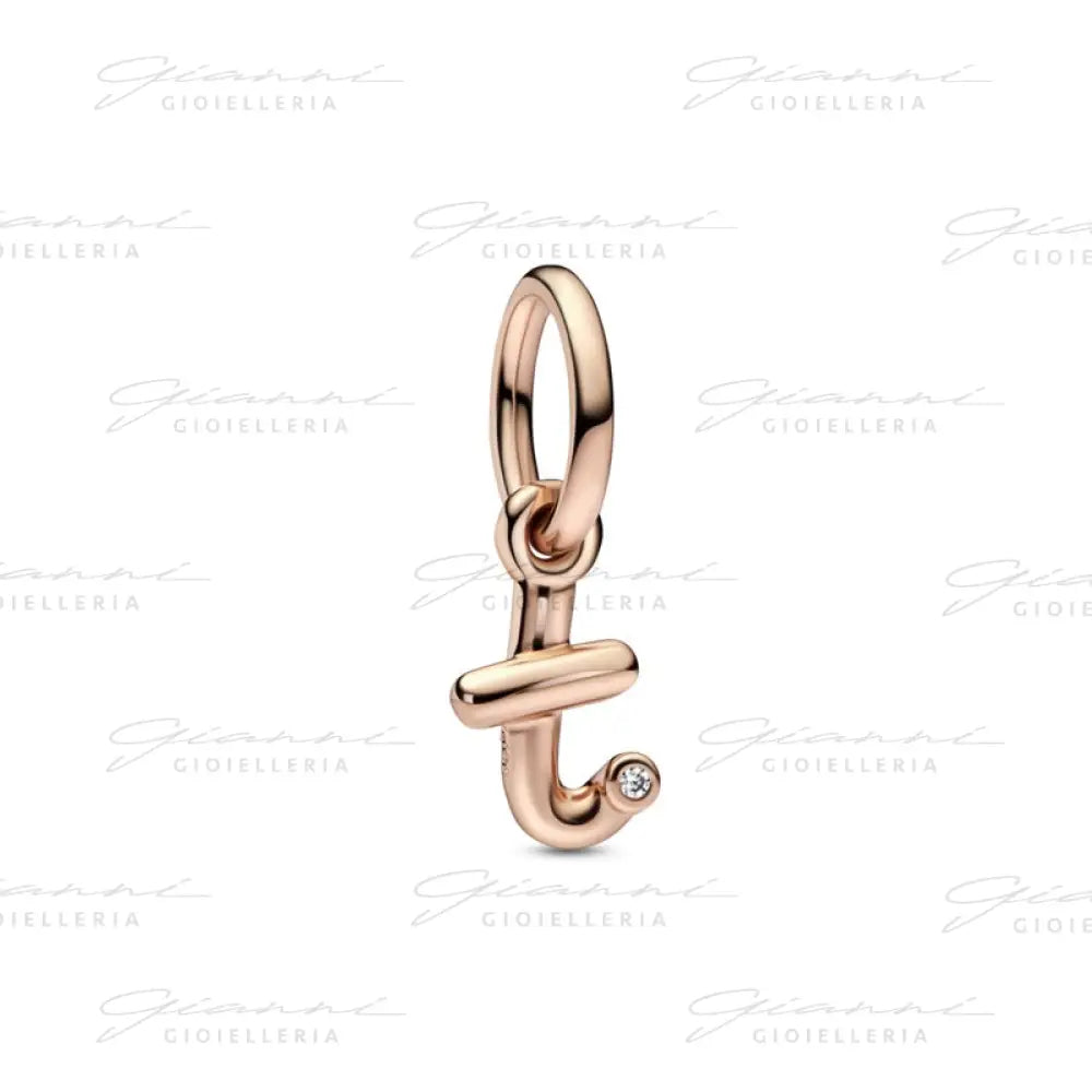 Charm Pendente Pandora Alfabeto con Lettera T Charm