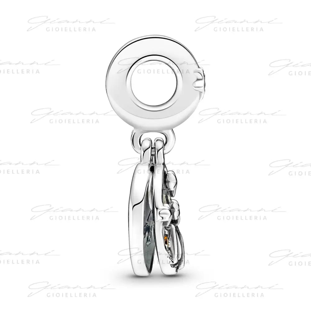 Charm Pendente Pandora Campeggio Sotto le Stelle Rifinito a mano Charm