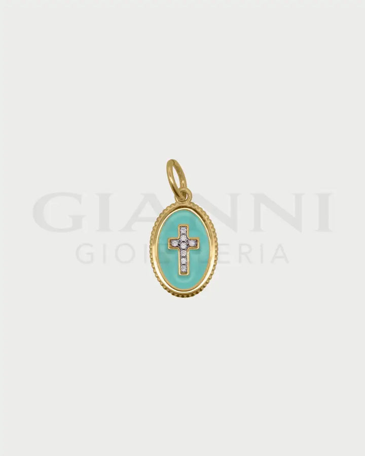 Charm Rue Des Mille - Cross Sky Charm