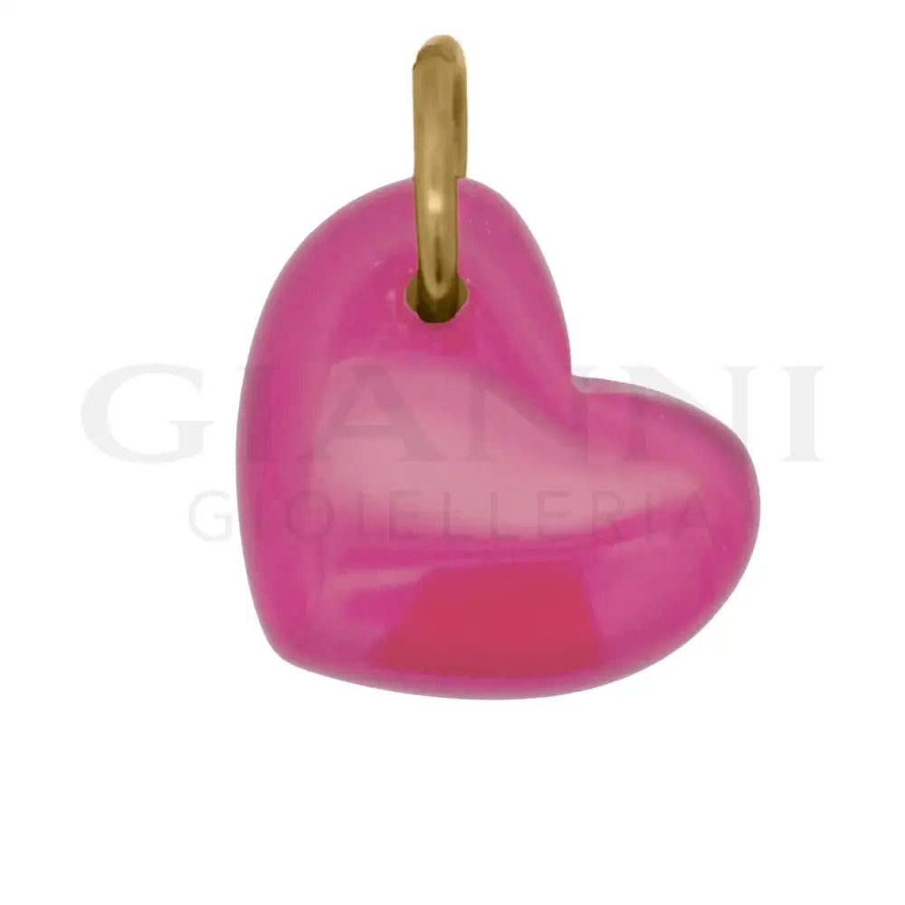 Charm Rue Des Mille - Cuore Rosa - Charm