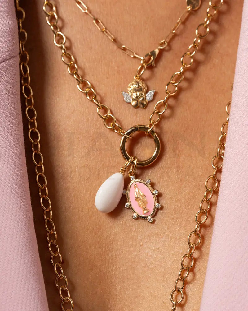 Charm Rue Des Mille - Madonna Pink Charm