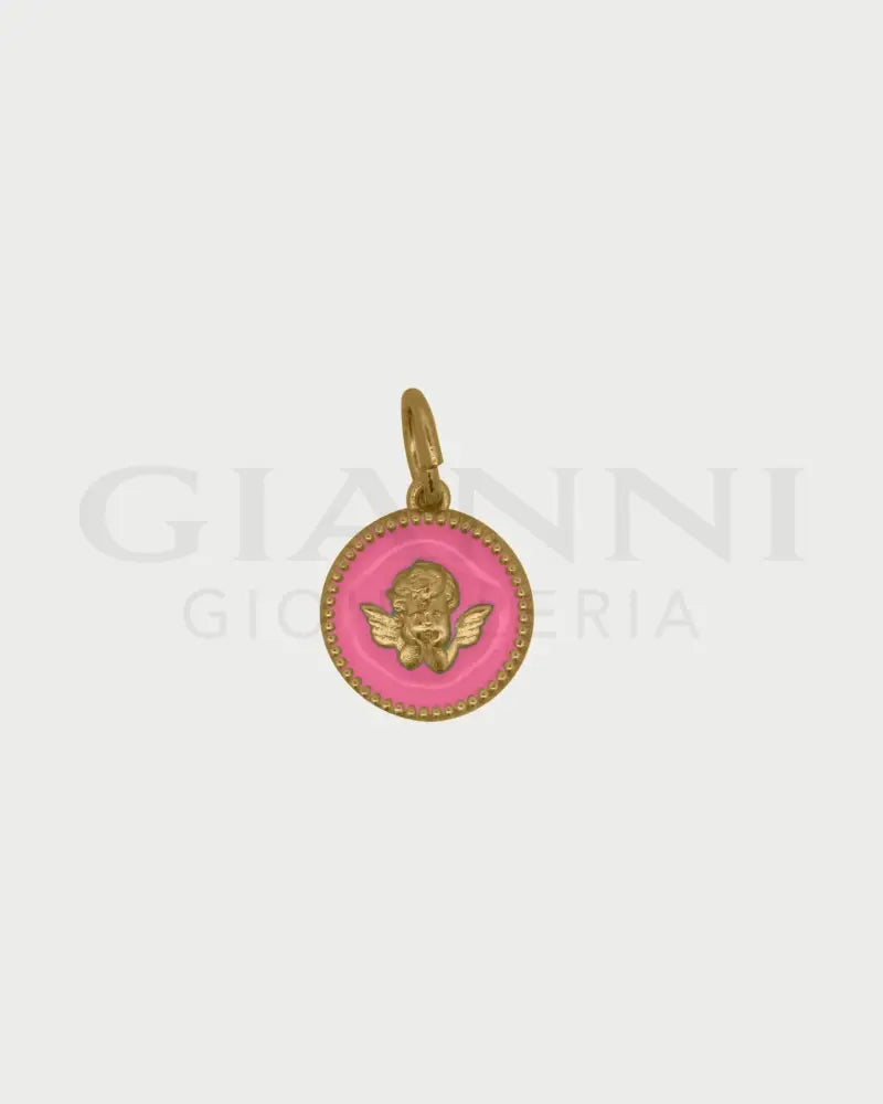Charm Rue Des Mille - Medaglia Angelo Rosa - Charm