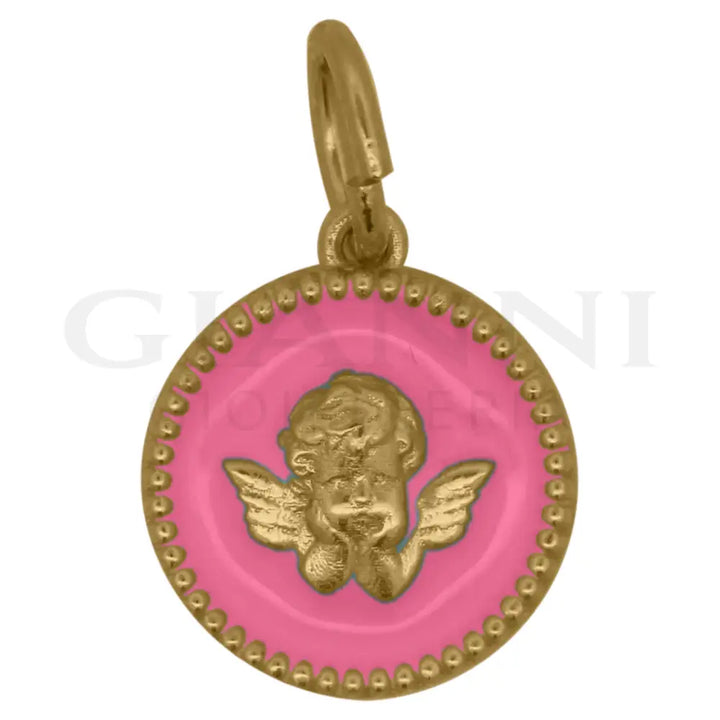 Charm Rue Des Mille - Medaglia Angelo Rosa - Charm