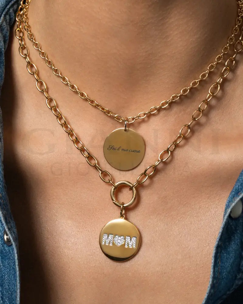 Charm Rue Des Mille - Medaglia Circle XL - Charm