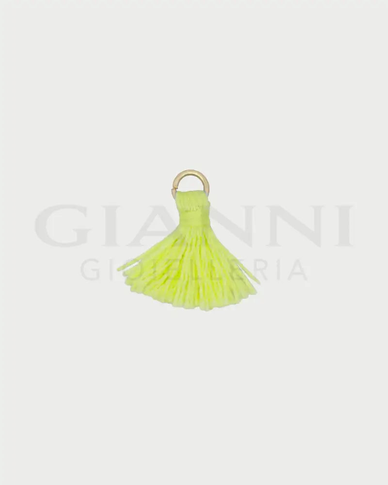 Charm Rue Des Mille - Nappa Giallo Fluo - Charm