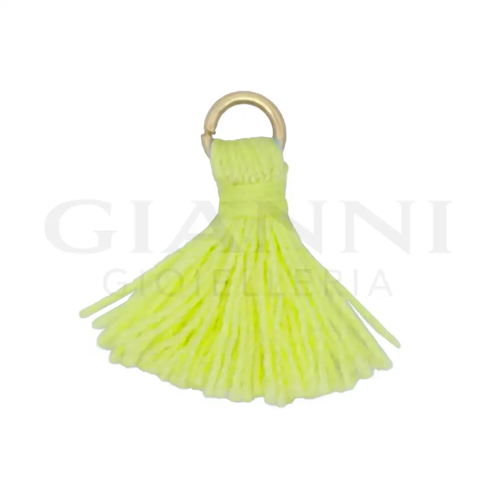 Charm Rue Des Mille - Nappa Giallo Fluo - Charm