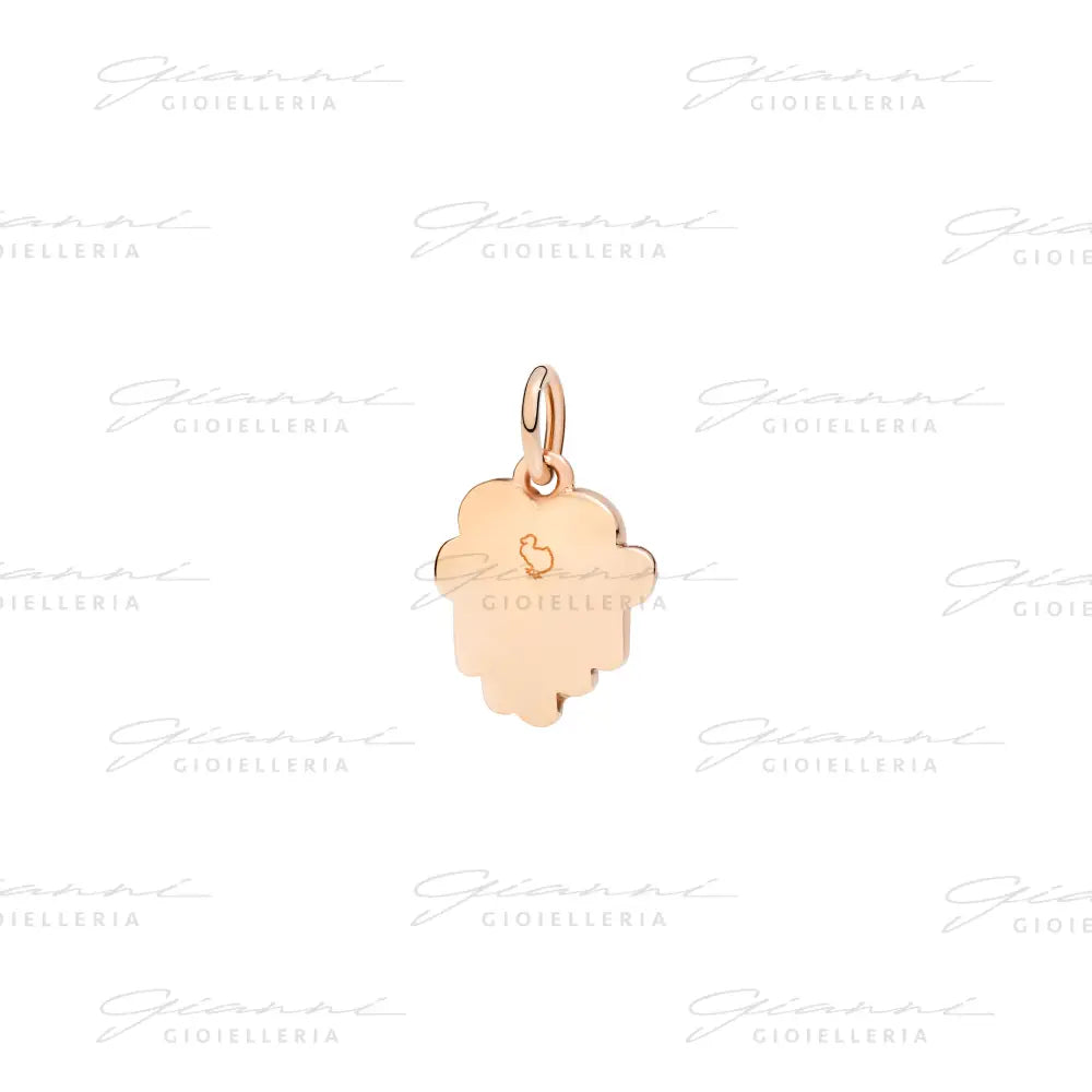 Ciondolo Dodo - Arcobaleno oro rosa & smalto Charm
