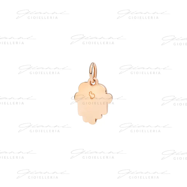 Ciondolo Dodo - Arcobaleno oro rosa & smalto Charm