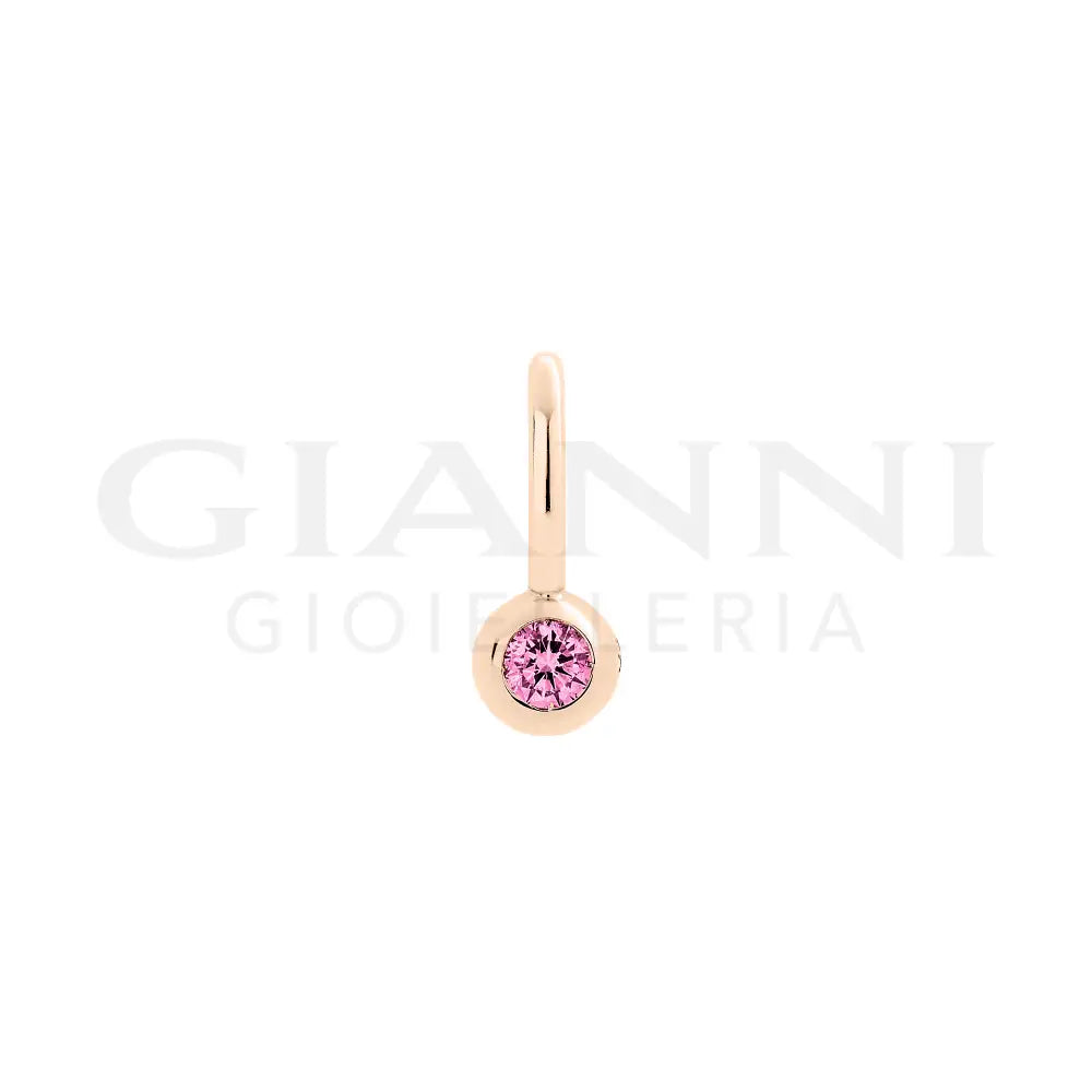 Ciondolo Dodo - Bollicine oro rosa & zaffiro Charm