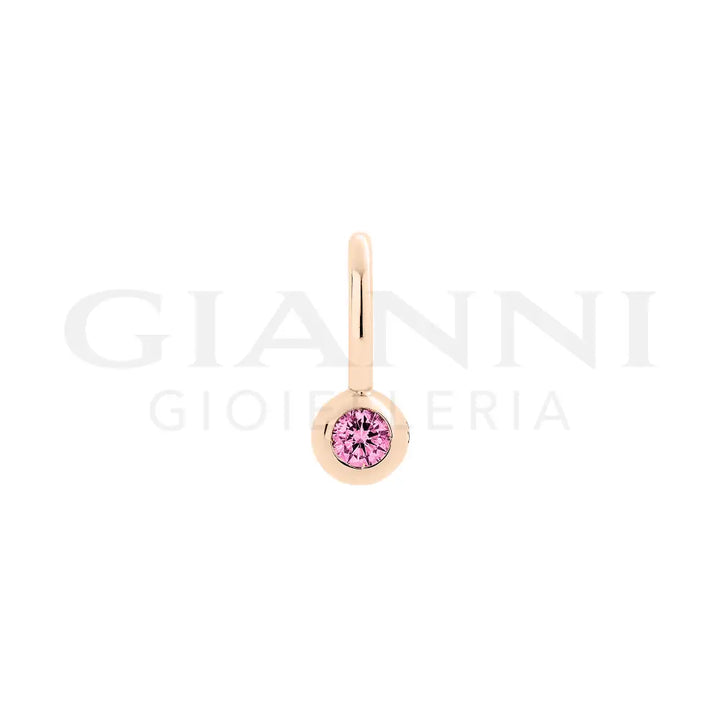 Ciondolo Dodo - Bollicine oro rosa & zaffiro Charm