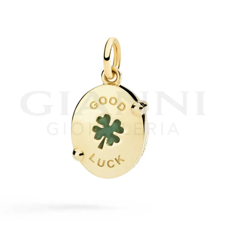 Ciondolo DoDo - Cammeo quadrifoglio Charm