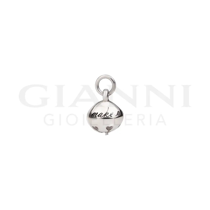 Ciondolo Dodo - Campanello argento Charm