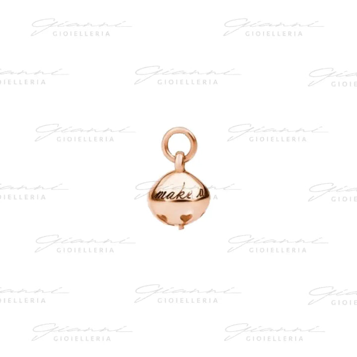 Ciondolo Dodo - Campanello Oro Rosa Charm