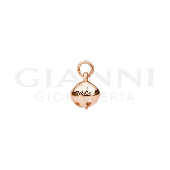 Ciondolo Dodo - Campanello Oro Rosa Charm