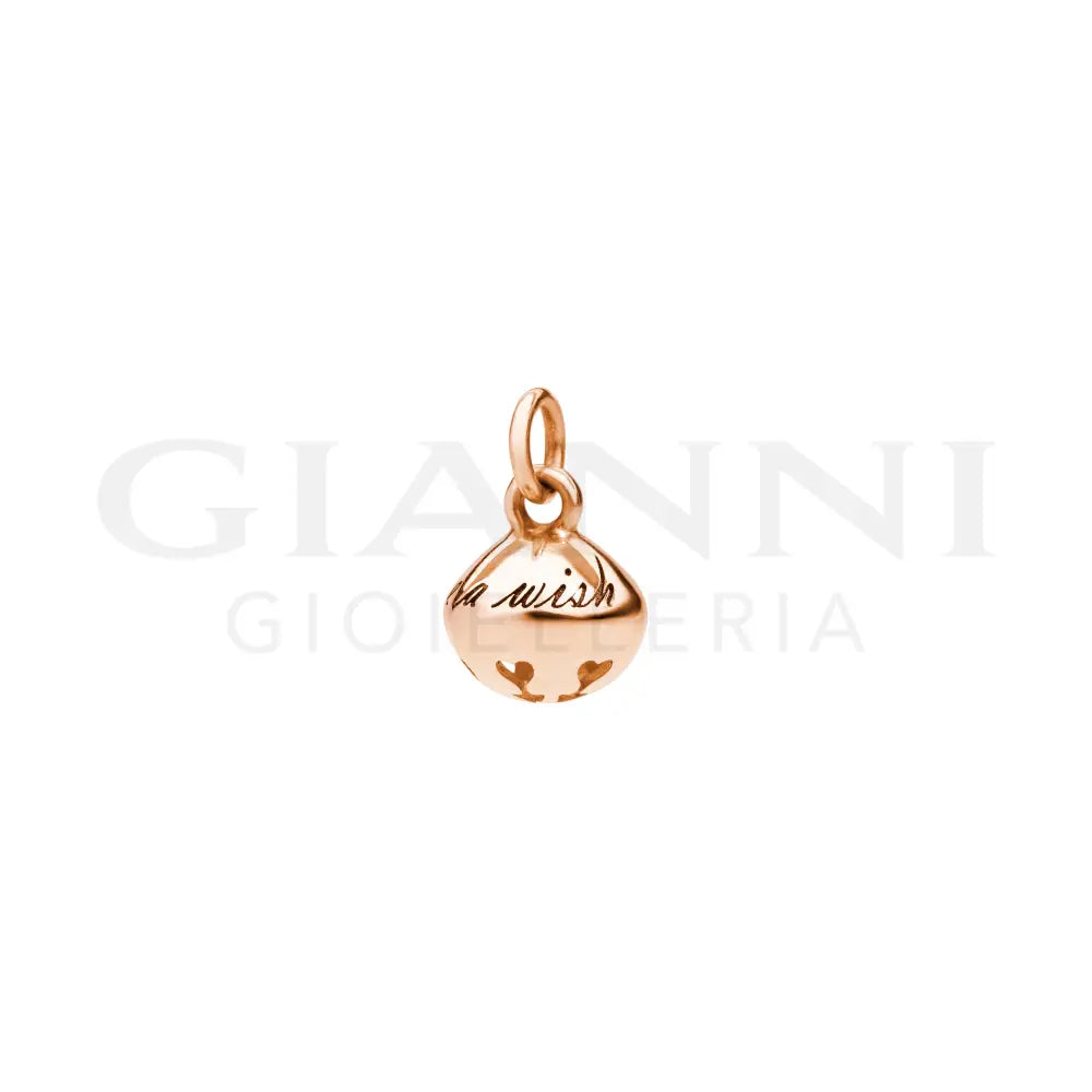 Ciondolo Dodo - Campanello Oro Rosa Charm