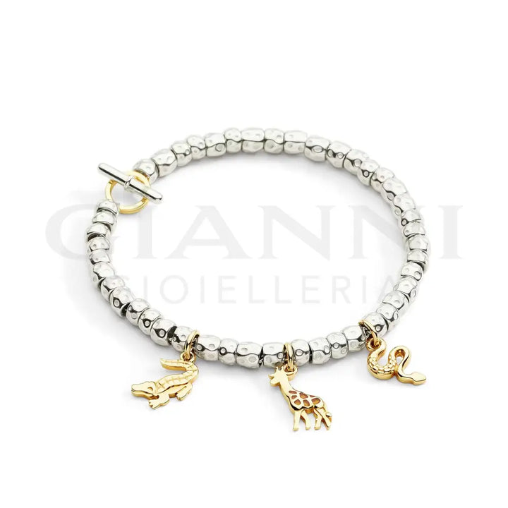 Ciondolo DoDo - Coccodrillo Oro Giallo - Charm