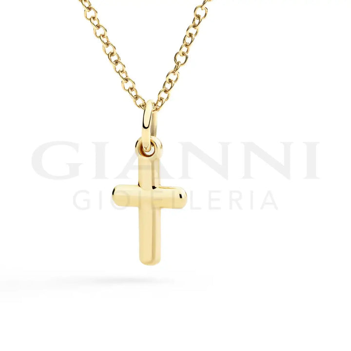 Ciondolo DoDo - Croce oro giallo Charm