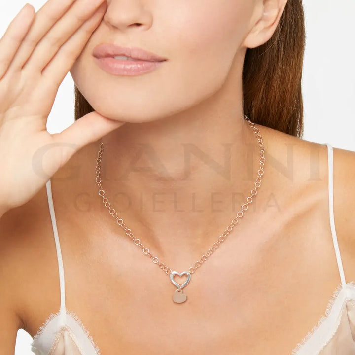 Ciondolo Dodo - Cuore Oro Rosa Charm