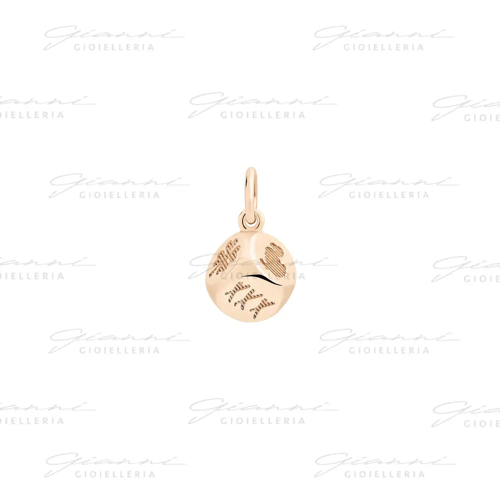 Ciondolo Dodo - Dado Oro Rosa Charm