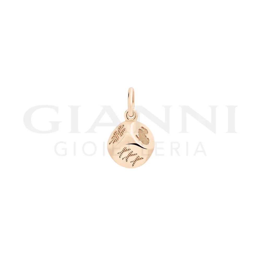 Ciondolo Dodo - Dado Oro Rosa Charm