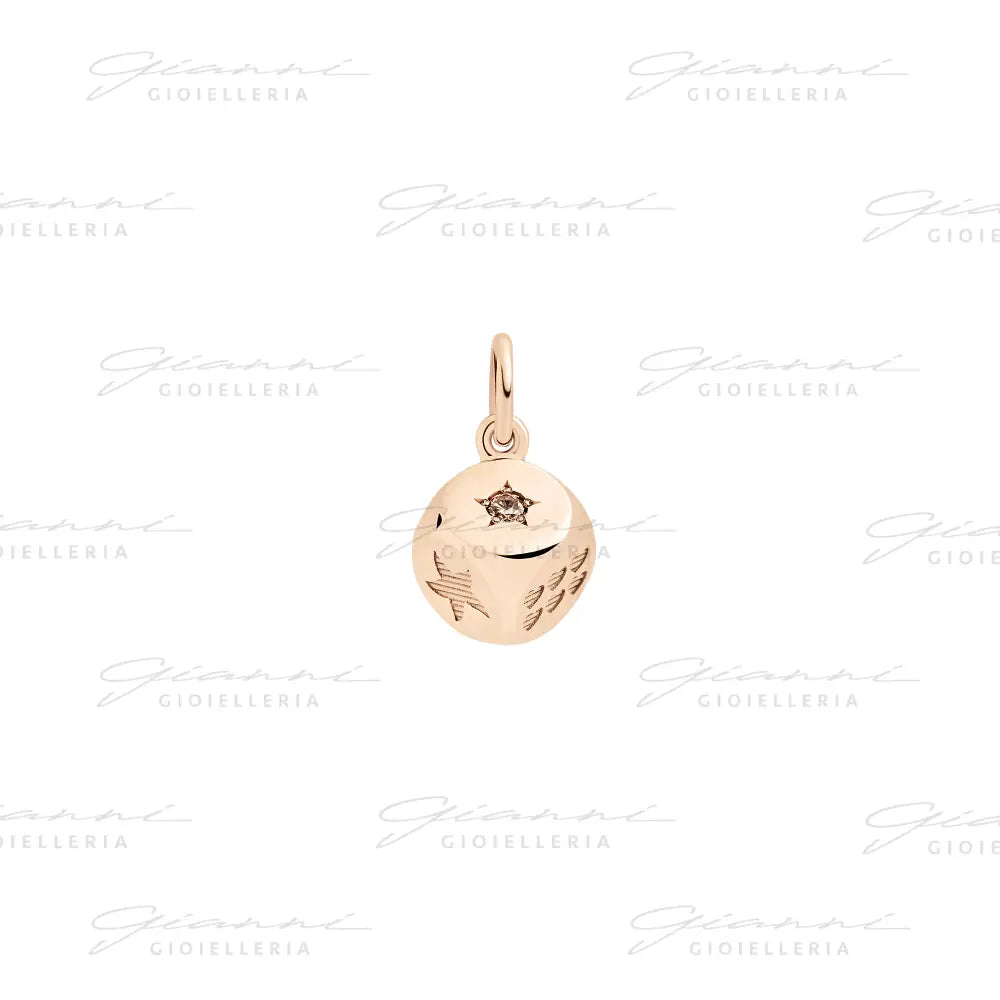 Ciondolo Dodo - Dado Oro Rosa Charm