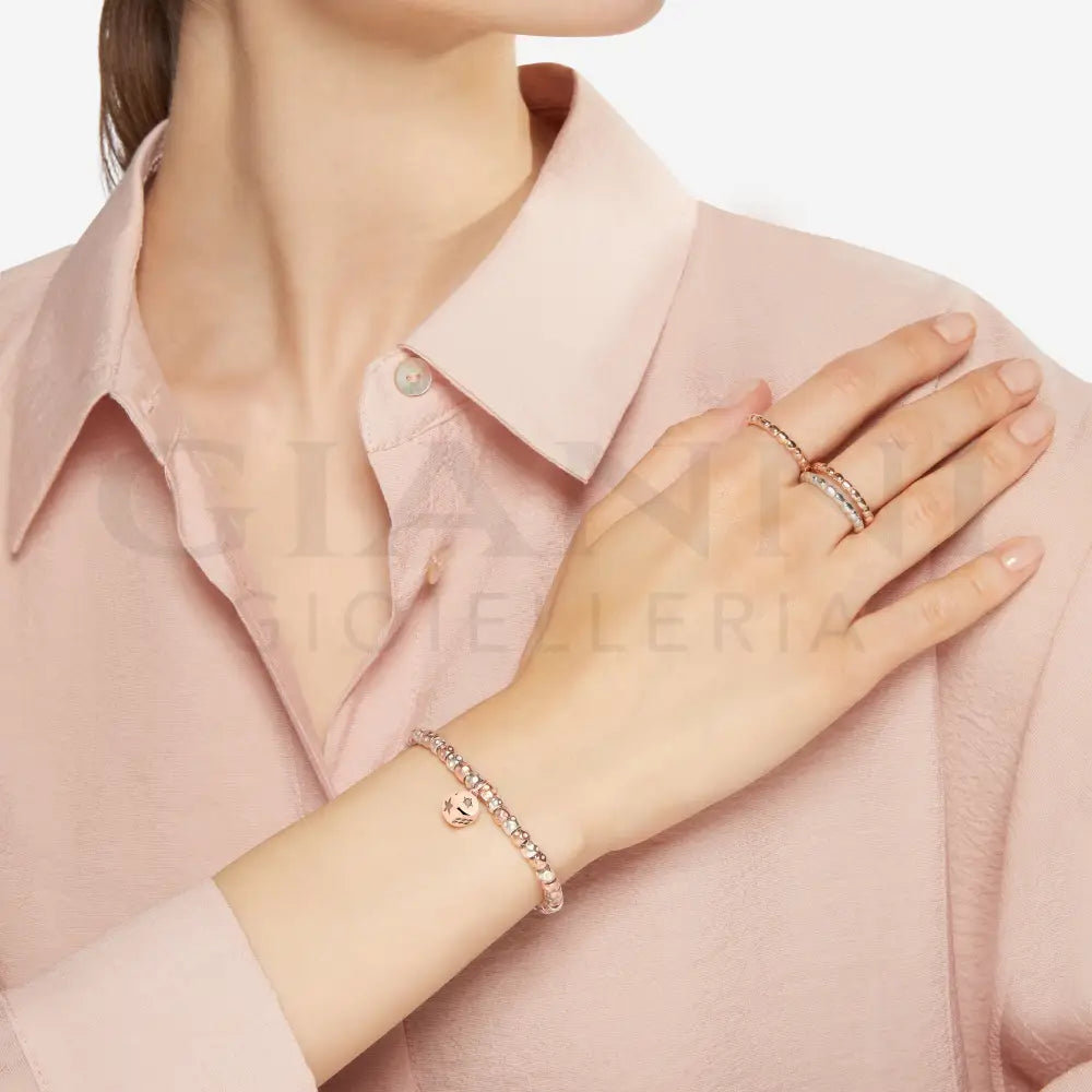 Ciondolo Dodo - Dado Oro Rosa Charm