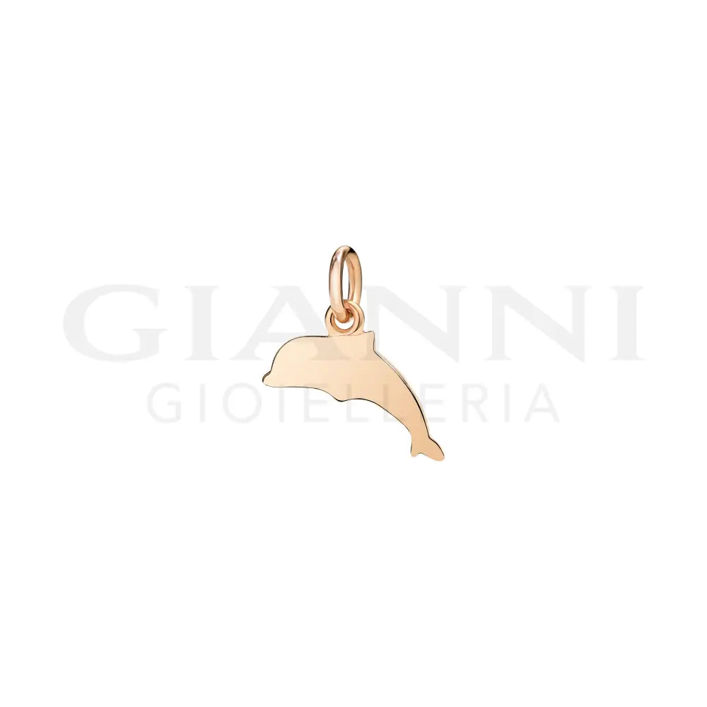 Ciondolo DoDo - Delfino oro rosa Charm