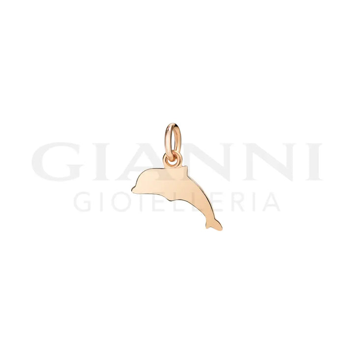 Ciondolo DoDo - Delfino oro rosa Charm