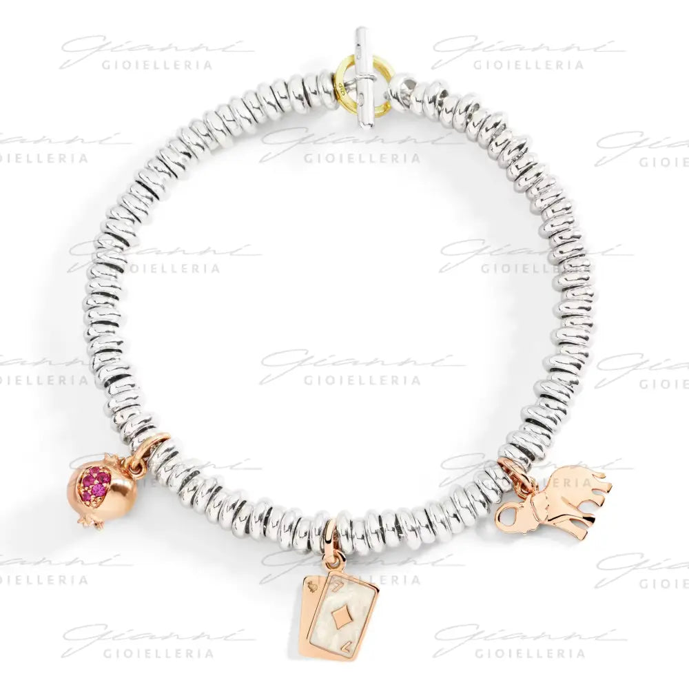 Ciondolo DoDo - Elefante oro rosa Charm