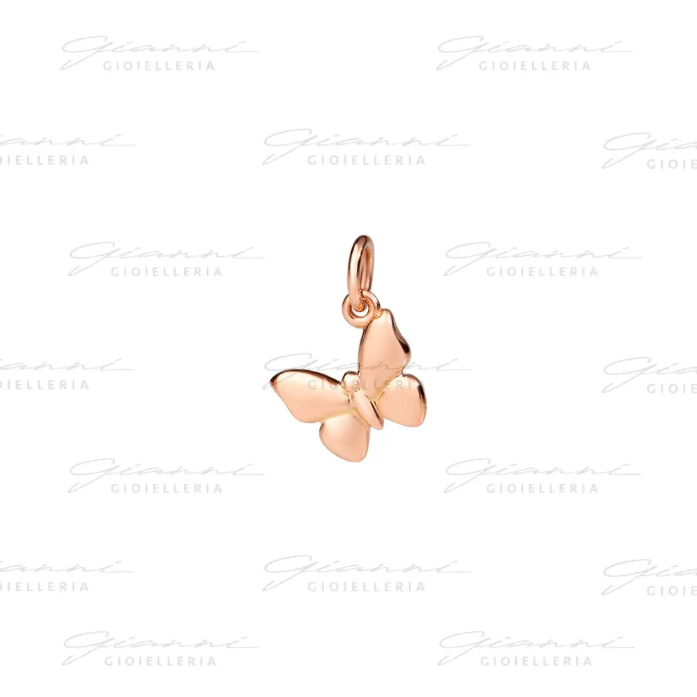Ciondolo Dodo - Farfalla Oro Rosa Charm