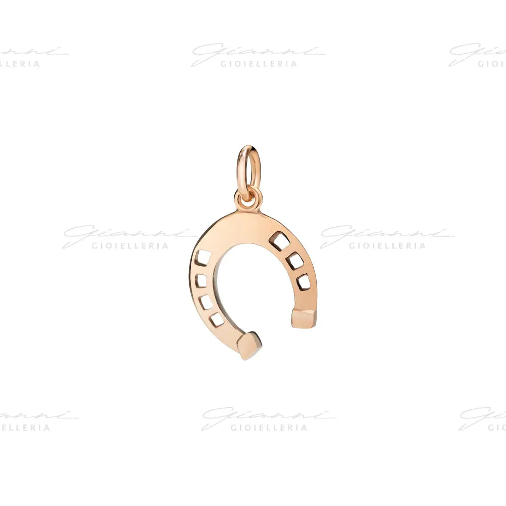 Ciondolo DoDo - Ferro di cavallo oro rosa Componente