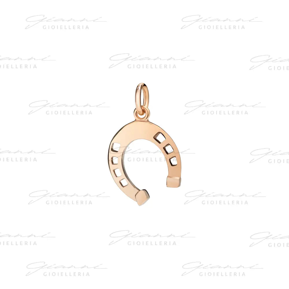 Ciondolo DoDo - Ferro di cavallo oro rosa Componente