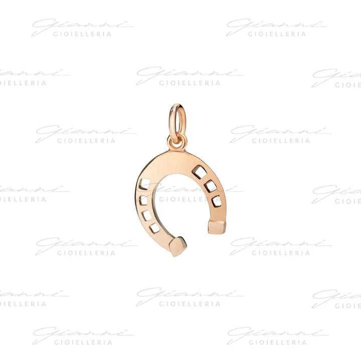 Ciondolo DoDo - Ferro di cavallo oro rosa Componente