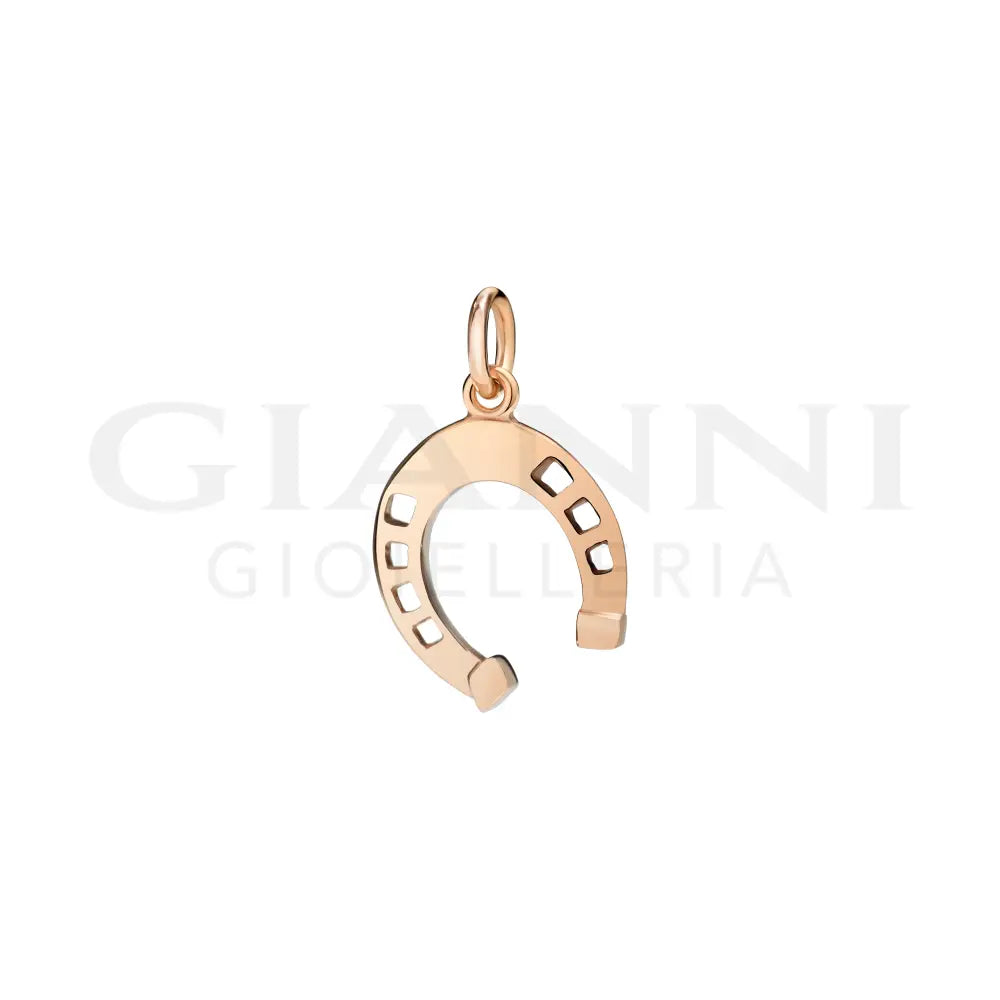 Ciondolo DoDo - Ferro di cavallo oro rosa Componente