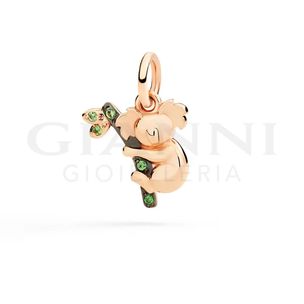 Ciondolo DoDo - Koala Oro Rosa & Tsavoriti - Charm