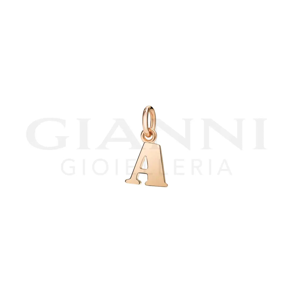 Ciondolo DoDo - Lettera a oro rosa Charm