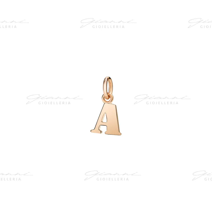 Ciondolo DoDo - Lettera a oro rosa Charm