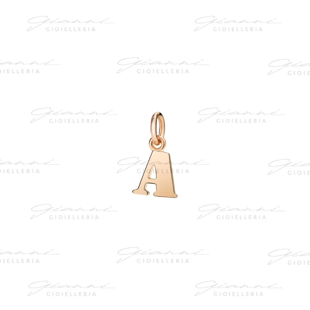 Ciondolo DoDo - Lettera a oro rosa Charm