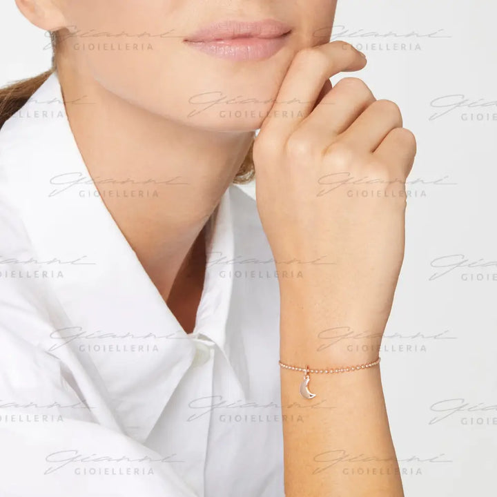 Ciondolo Dodo - Luna Oro Rosa Charm