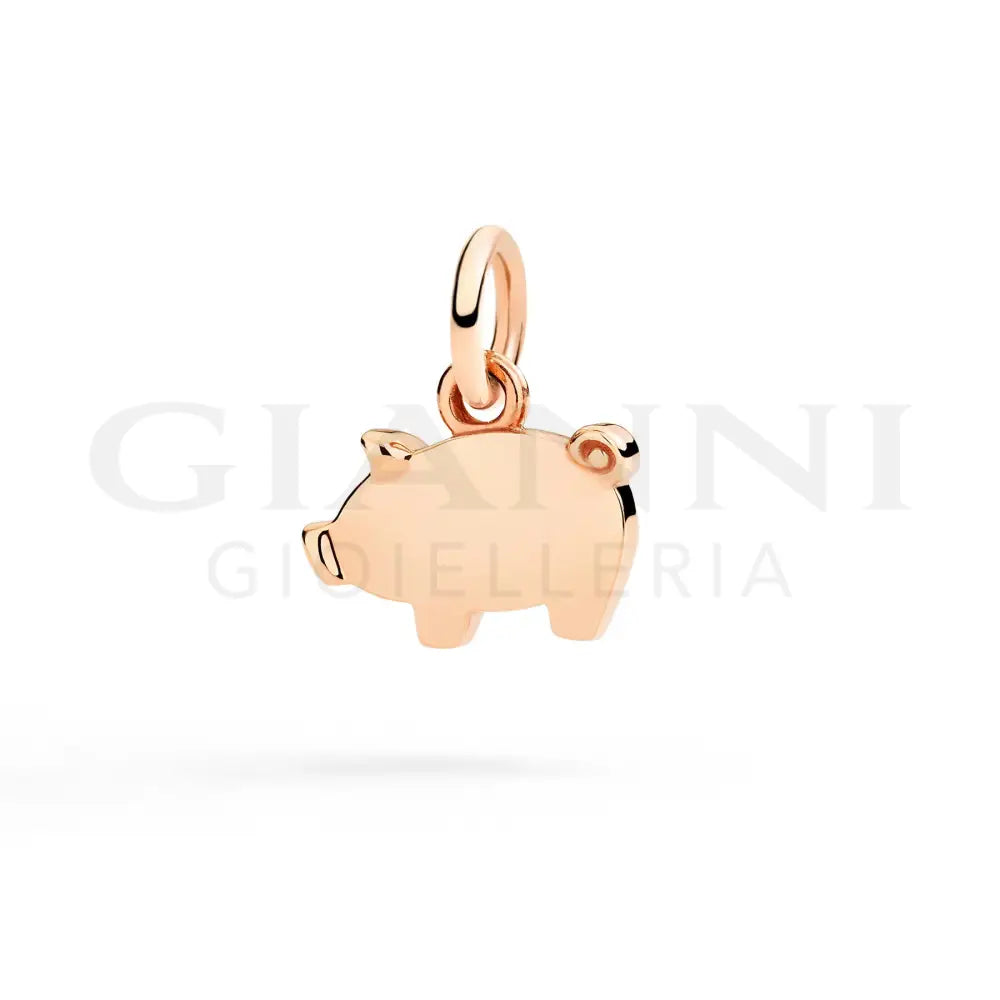 Ciondolo DoDo - Maialino oro rosa Charm