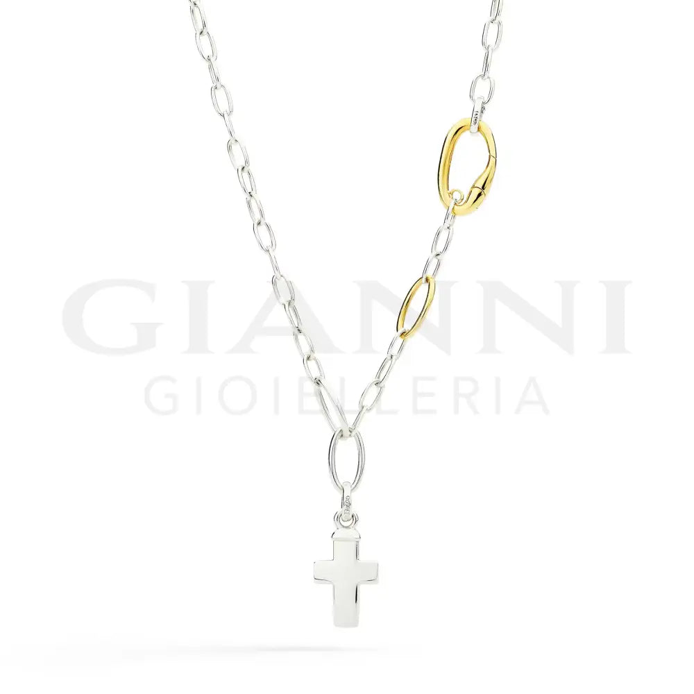 Ciondolo DoDo - Maxi croce argento Charm