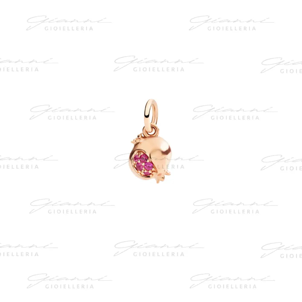 Ciondolo DoDo - Melograno oro rosa & rubini Charm