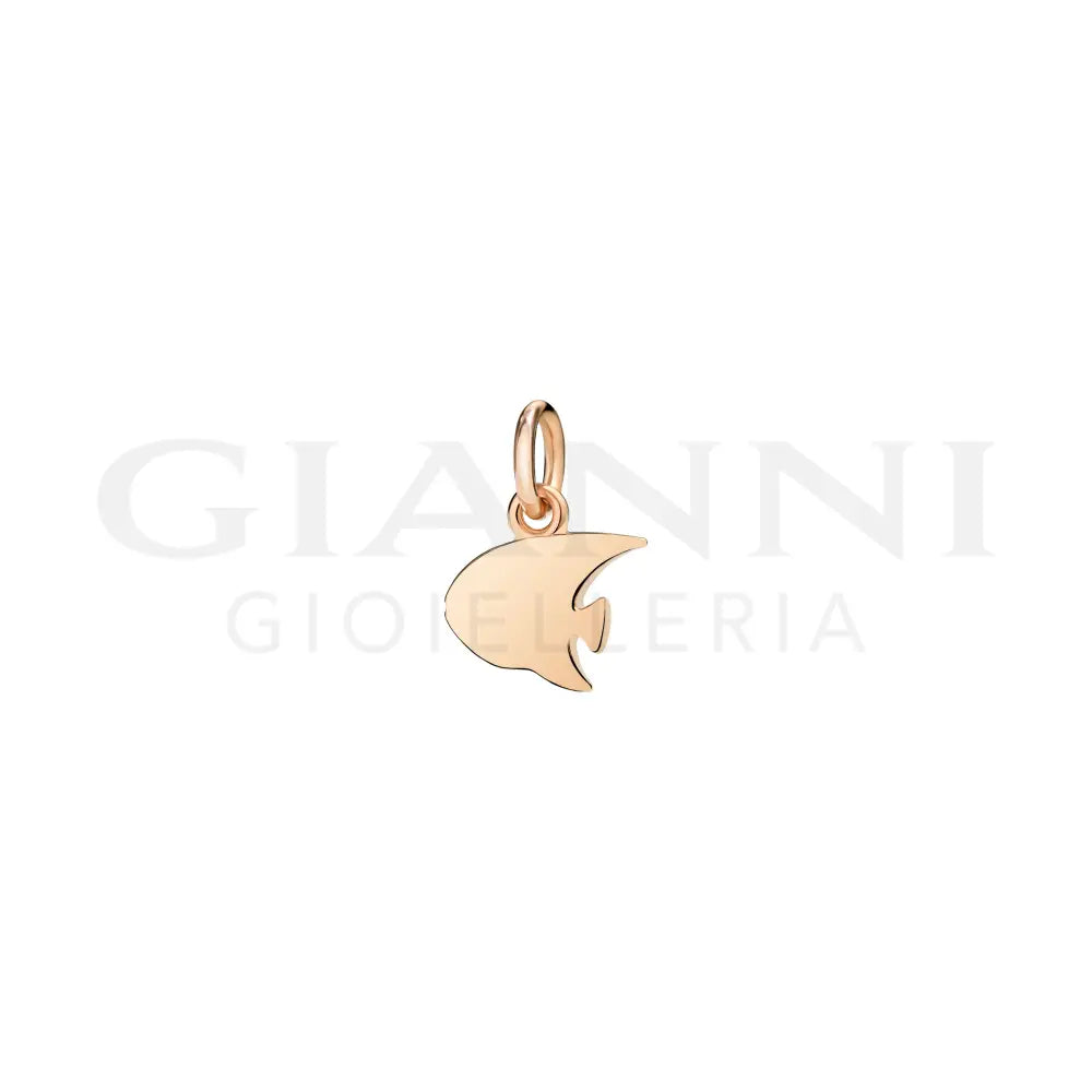 Ciondolo Dodo - Pesce Angelo Oro Rosa Charm