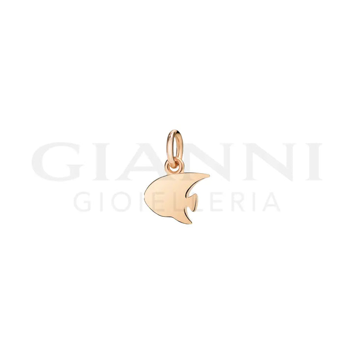 Ciondolo Dodo - Pesce Angelo Oro Rosa Charm
