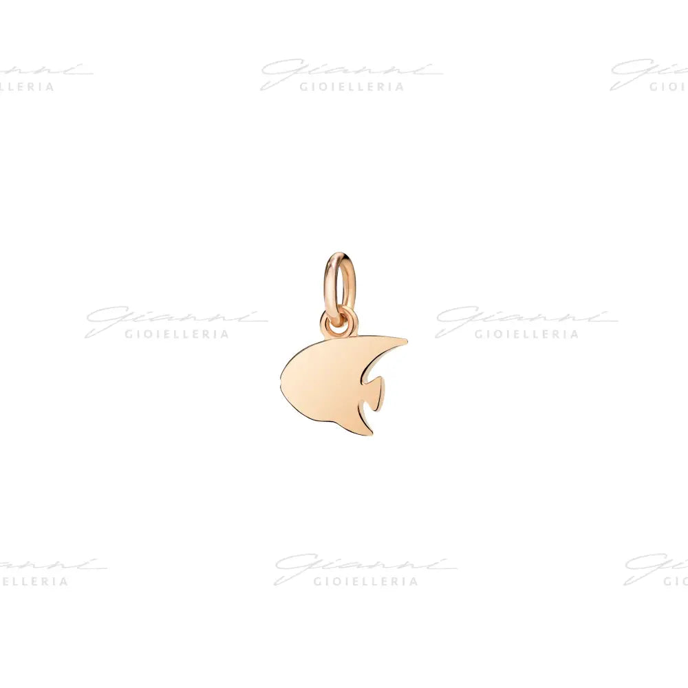 Ciondolo Dodo - Pesce Angelo Oro Rosa Charm