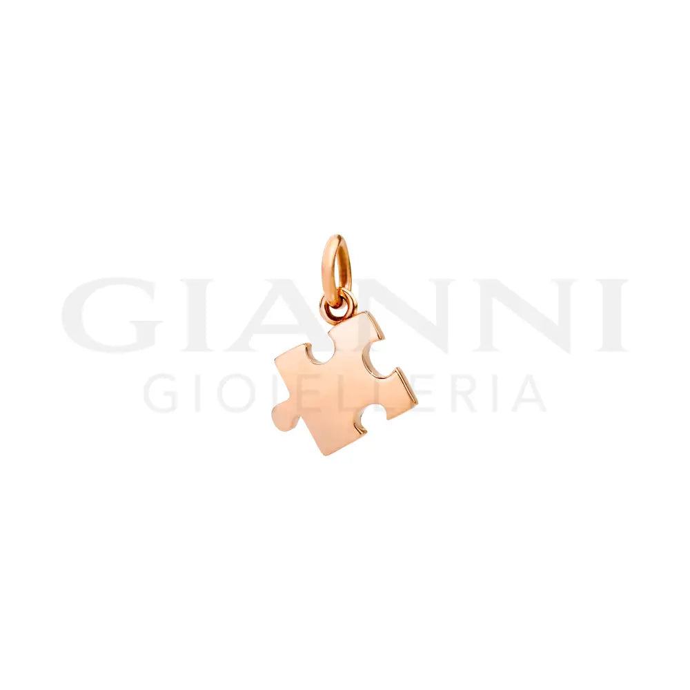 Ciondolo Dodo - Puzzle Oro Rosa Charm