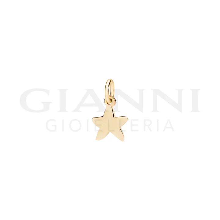 Ciondolo Dodo - Stellina oro giallo Charm