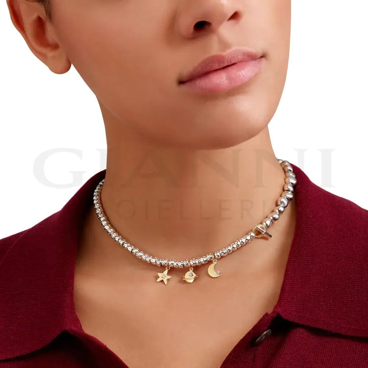 Ciondolo DoDo - Stellina oro giallo & diamante bianco Charm