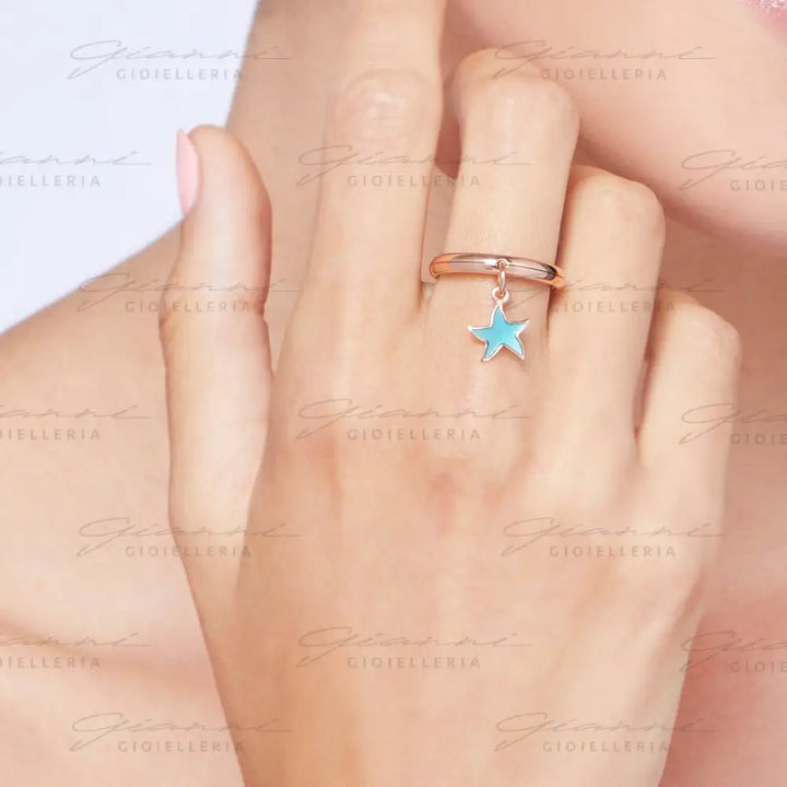 Ciondolo Dodo - Stellina Turchese Charm