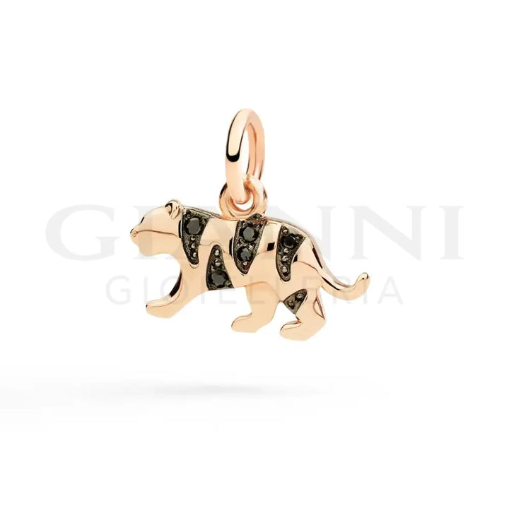 Ciondolo DoDo - Tigre Oro Rosa & Diamanti - Charm